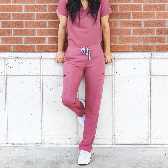 FIG Clothing Yola Skinny Scrub Pants - Picture 1 of 3